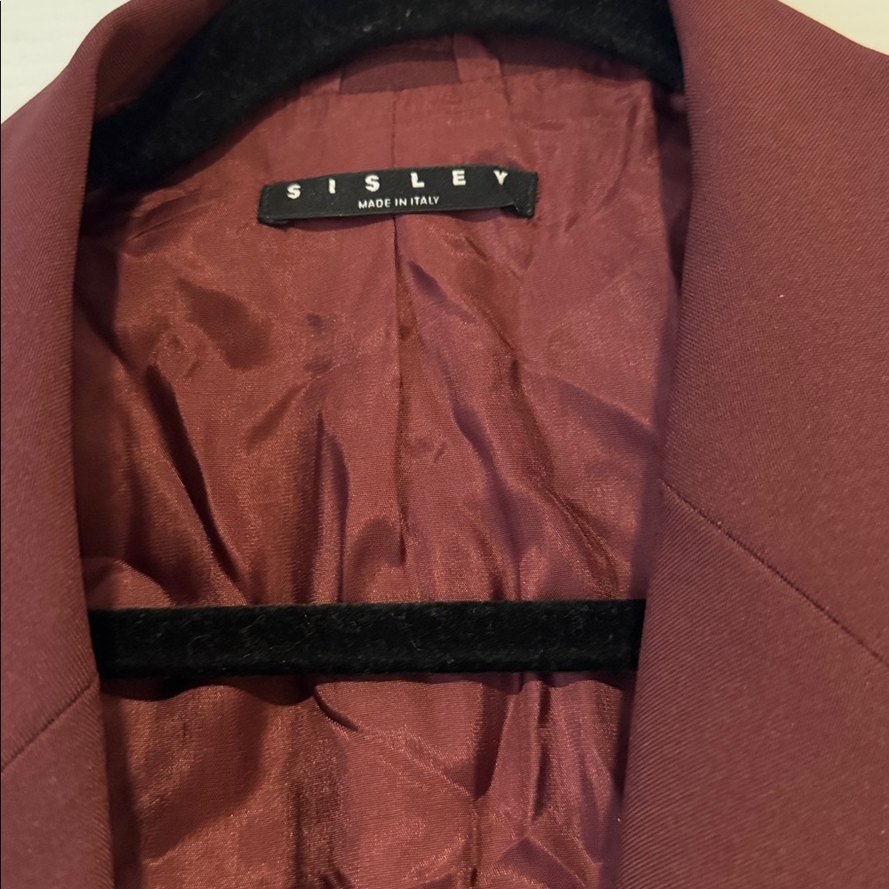 Sisley Deep Red Jacket - image 4